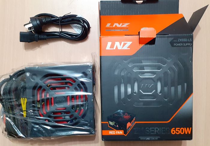 Fuente LNZ 650w Unboxing